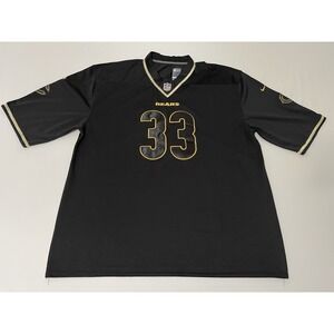 Jaylon Johnson #33 Chicago Bears Black Gold Nike On Field Jersey‎ Men's 6XL